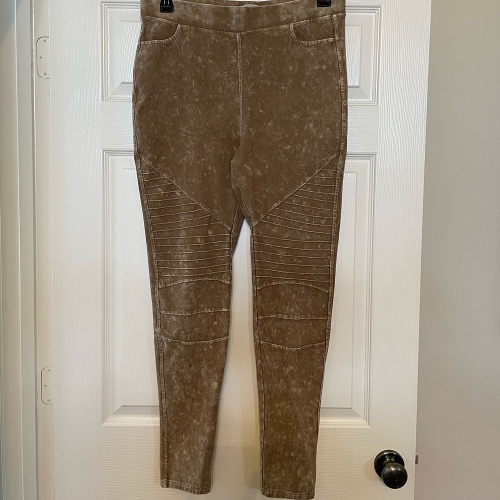 Bad Little Country Girl tan tight leggings XXL